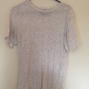 White Heathered Tee shirt